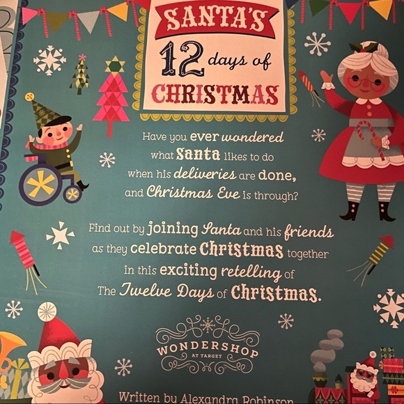 2 brand new large padded hard back Christmas books for kids Santa polar bear 4-8 - Picture 6 of 6